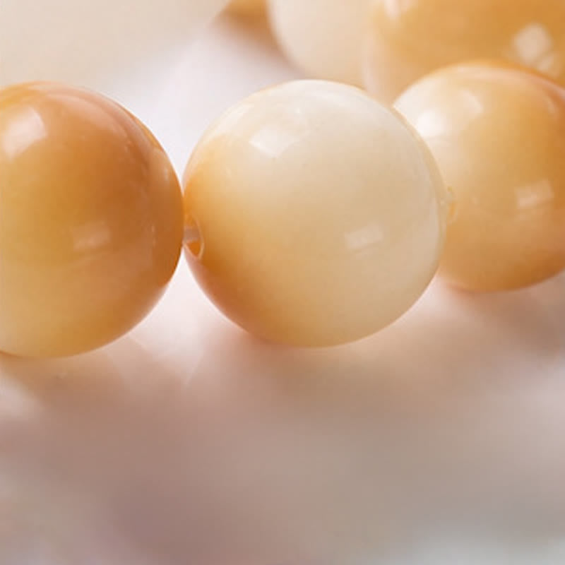 White Bodhi Seed Lotus Pod Grounding Hand-Polished Tactile Meditation Beads Decorations