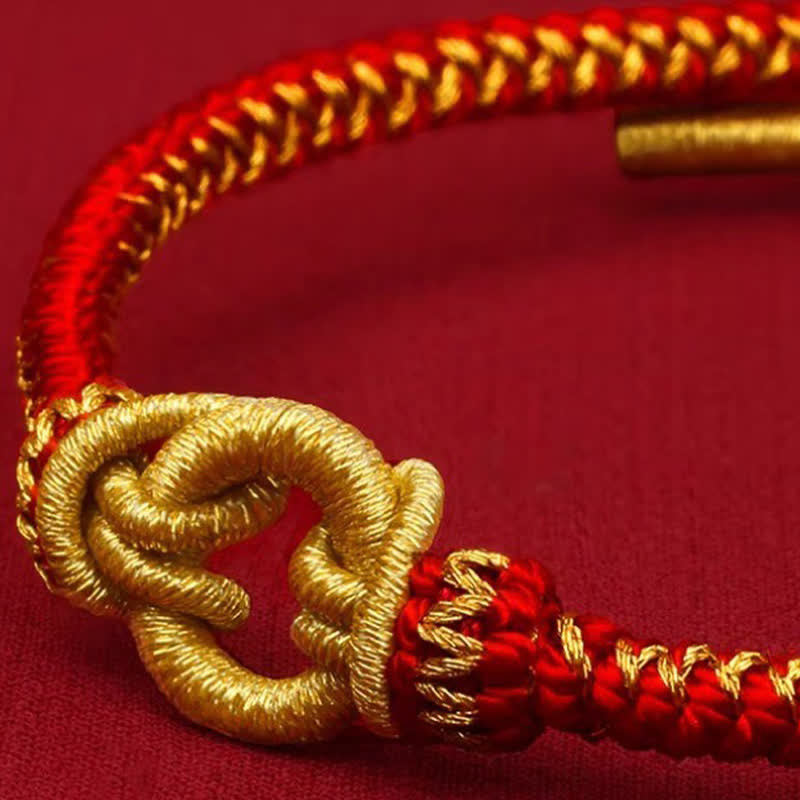 Red String Chinese Zodiac Luck Braided Knot Bracelet