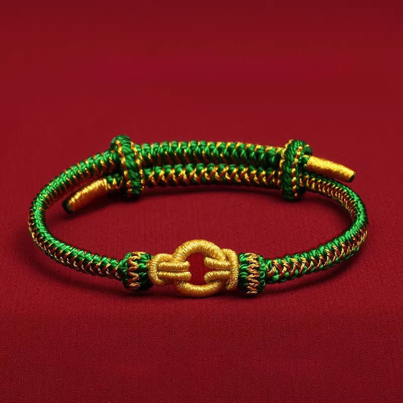 Red String Chinese Zodiac Luck Braided Knot Bracelet