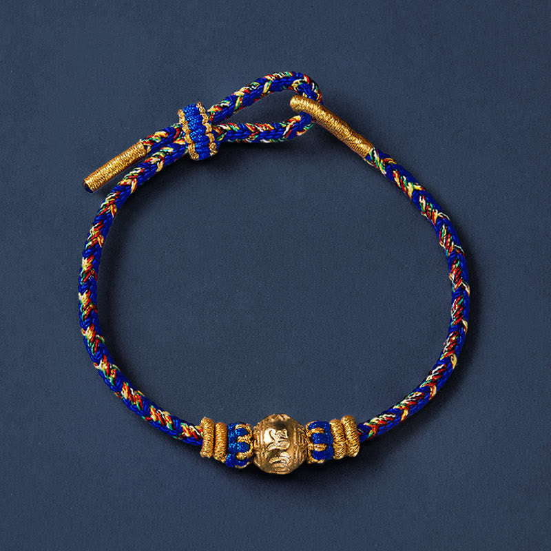Hand-Woven String Om Mani Padme Hum Peace Bracelet