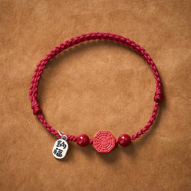 Bagua Red String Harmony Bracelet