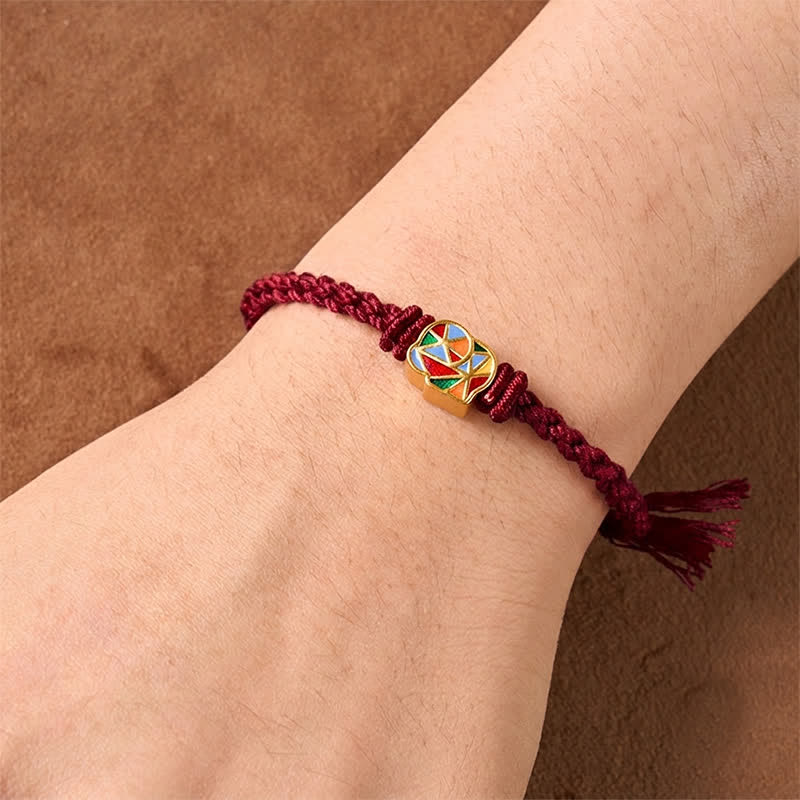 Elephant Red String Balance Tibet Adjustable Bracelet