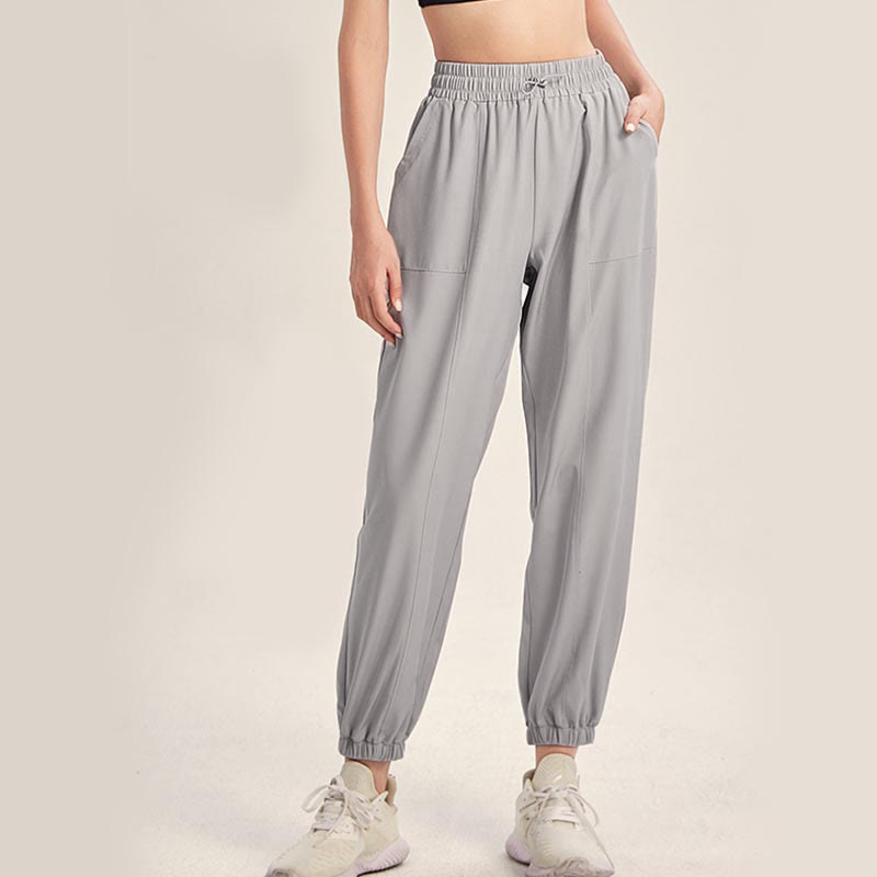 Fitness Yoga Sports Track Pants With Pockets