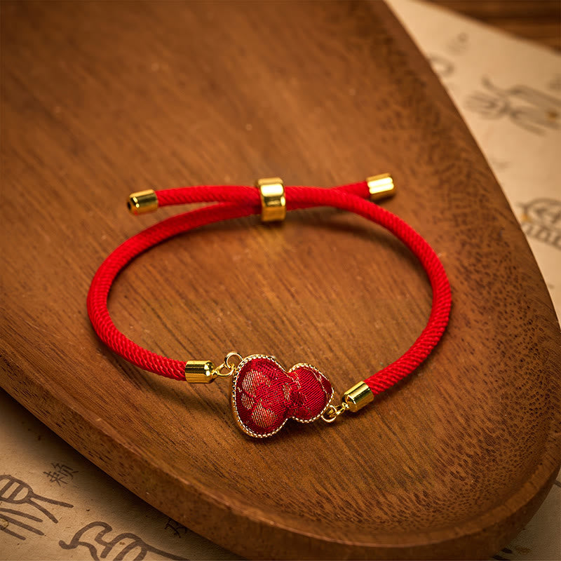 Red String Song Brocade Gourd Protection Bracelet