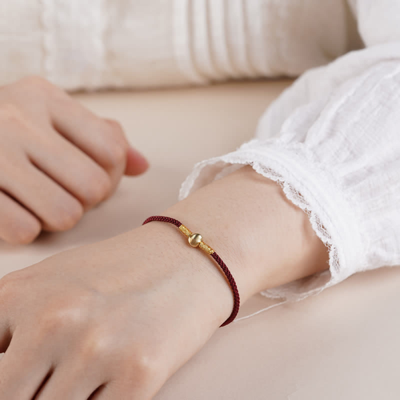 Red String Hand-Woven Protection Bracelet Anklet