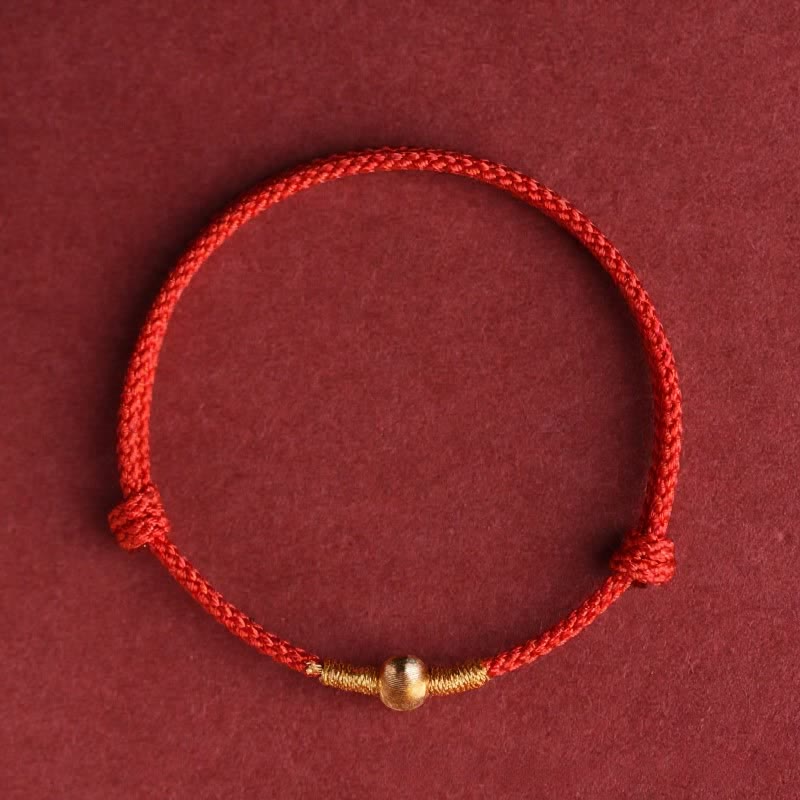 Red String Hand-Woven Protection Bracelet Anklet