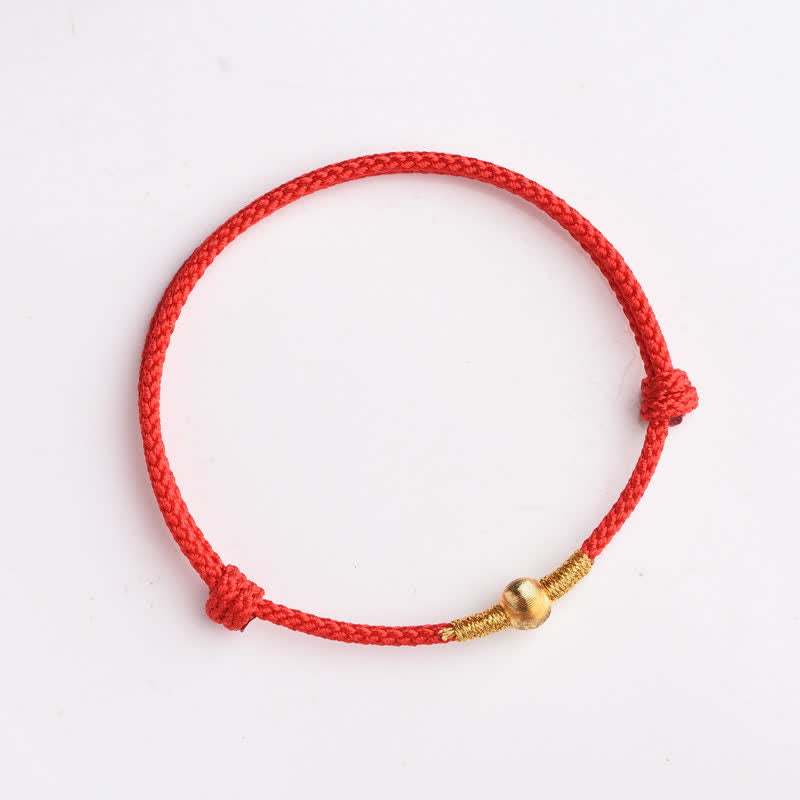 Red String Hand-Woven Protection Bracelet Anklet