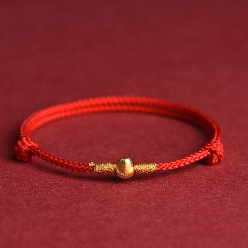 Red String Hand-Woven Protection Bracelet Anklet