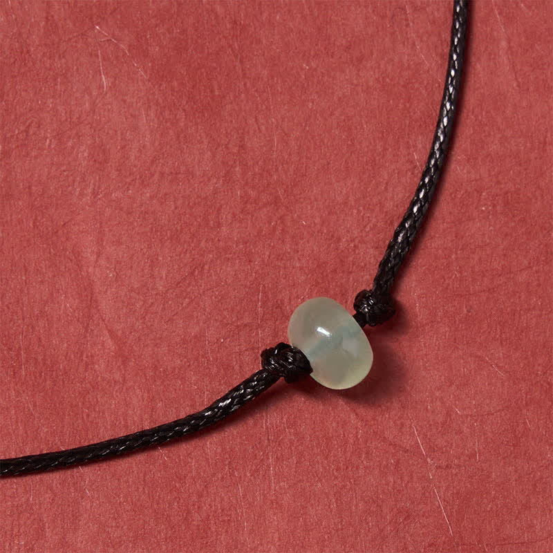 Minimalist Green Aventurine Protection Braided Red String Bracelet