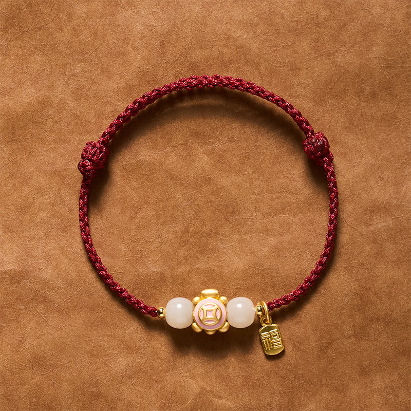 Turtle Red String Hand-Woven Strength Bracelet