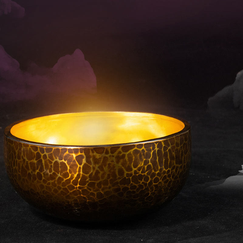Tibetan Meditation Sound Bowl Handcrafted Yoga Mindfulness Singing Bowl Set