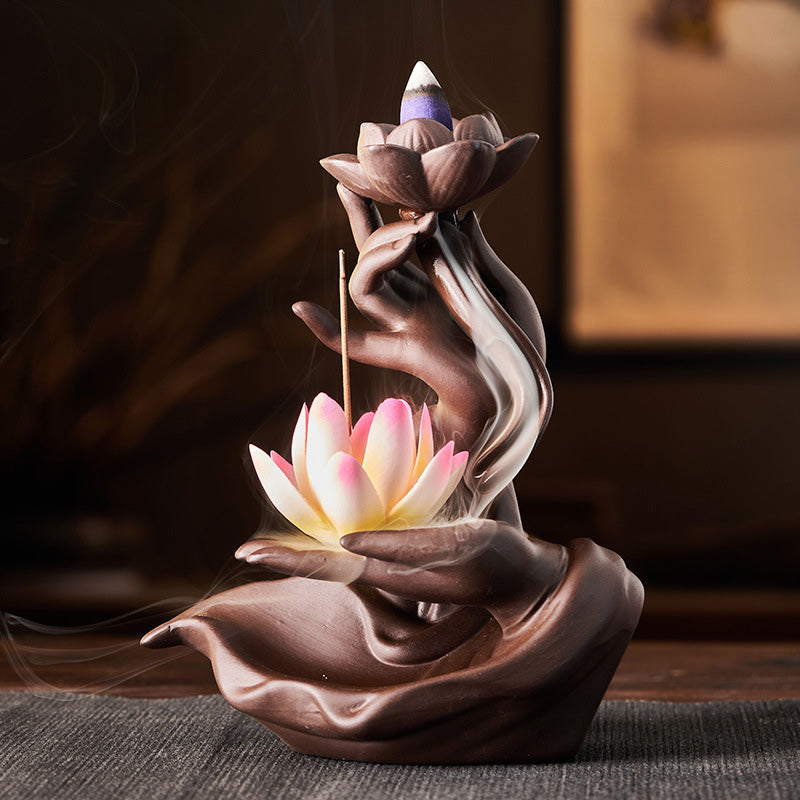 Lotus Bergamot Incense Burner