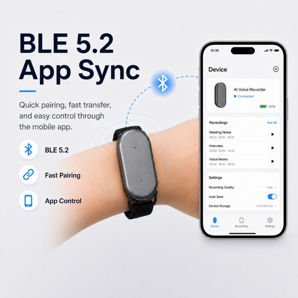 Vadro Notepin AI Voice Recorder