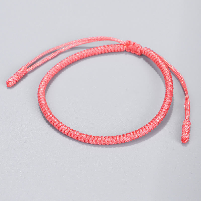 Tibetan 3Pcs King Kong Knot Protection Braided Bracelet