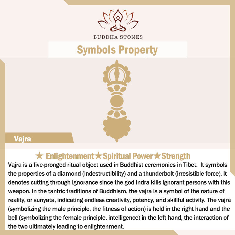 Tibetan Meditation Bell and Vajra Dorje Copper Decoration Set