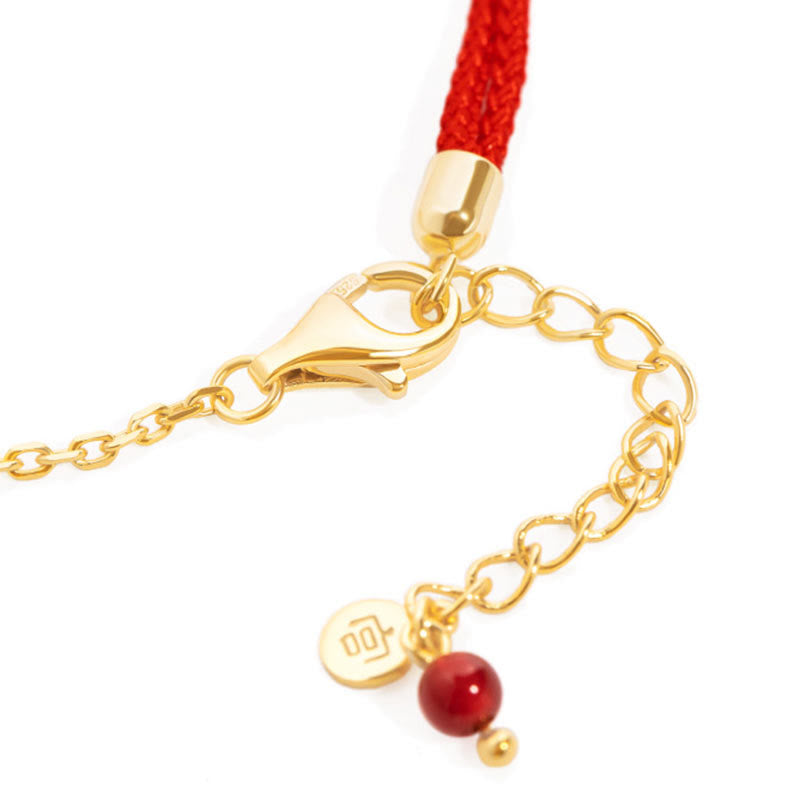 Lock of Good Wishes Luck Strength Chain Bracelet