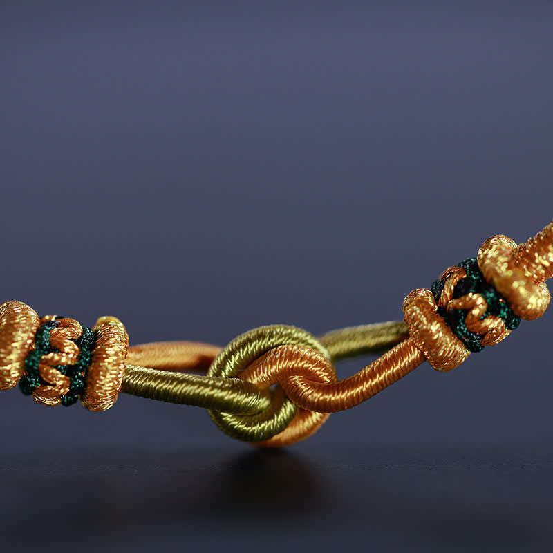 Handmade Knotting Faith Strength Braid String Bracelet