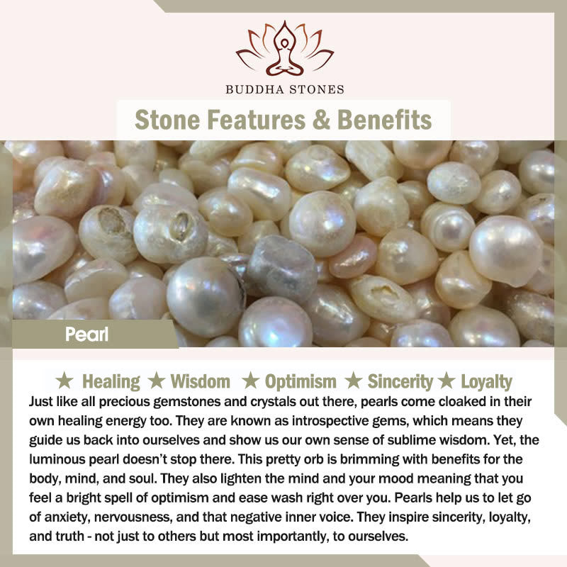 Natural Pearl Bead Luck Braid String Bracelet