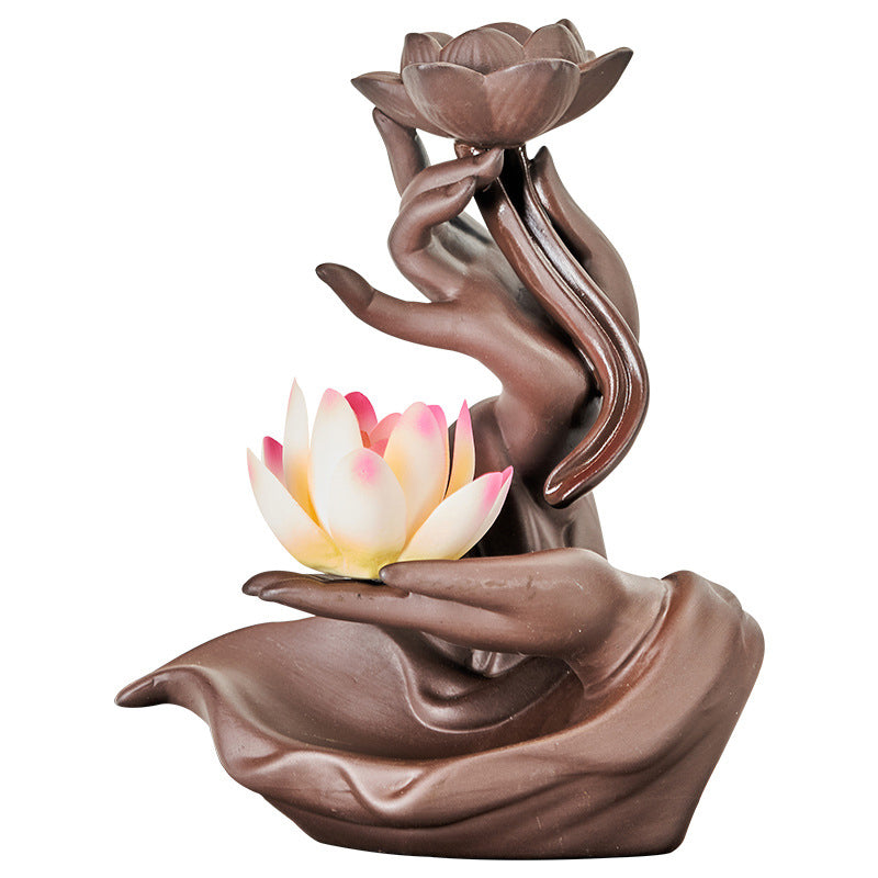 Lotus Bergamot Incense Burner