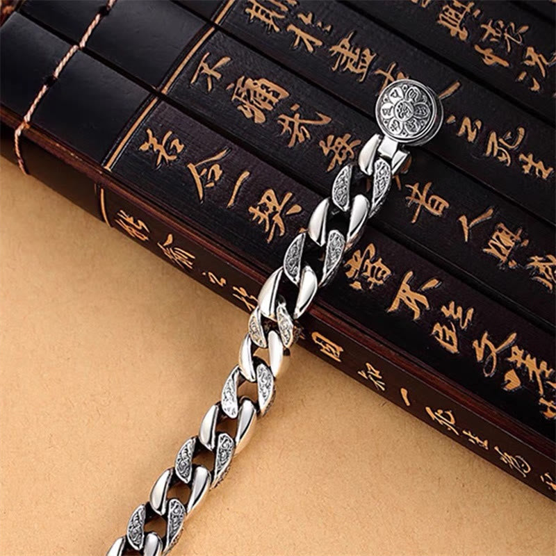 Tibet Om Mani Padme Hum Double Dorje Vajra Creativity Bracelet