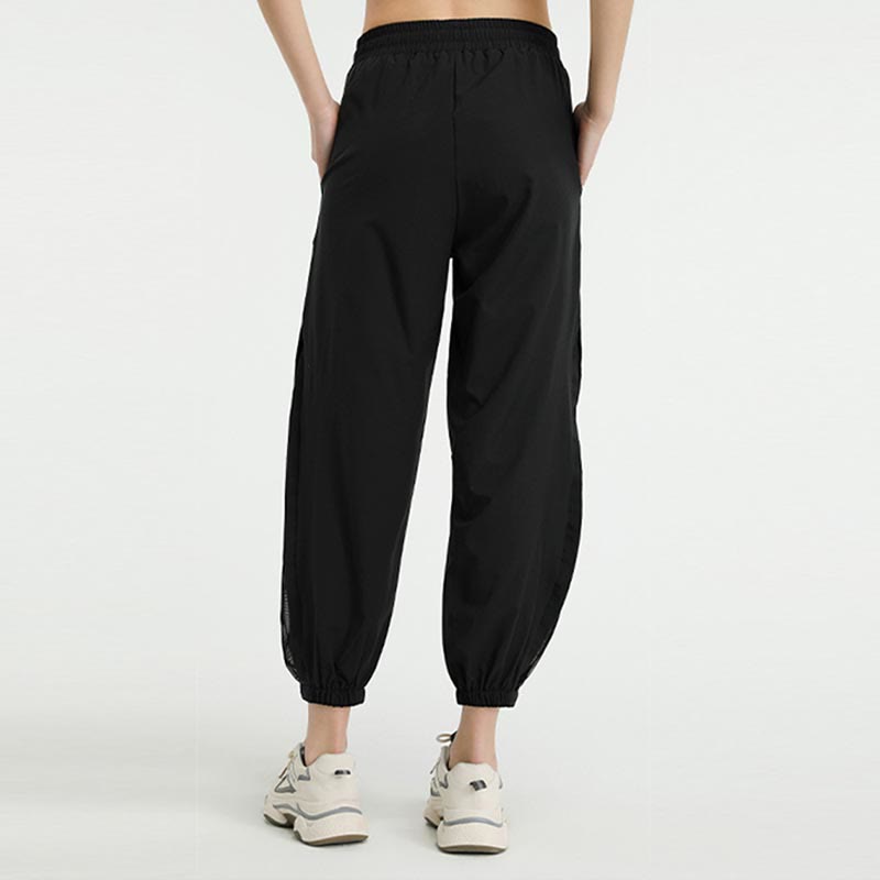 High Waist Loose Fitness Yoga Sports Track Pants With Pockets