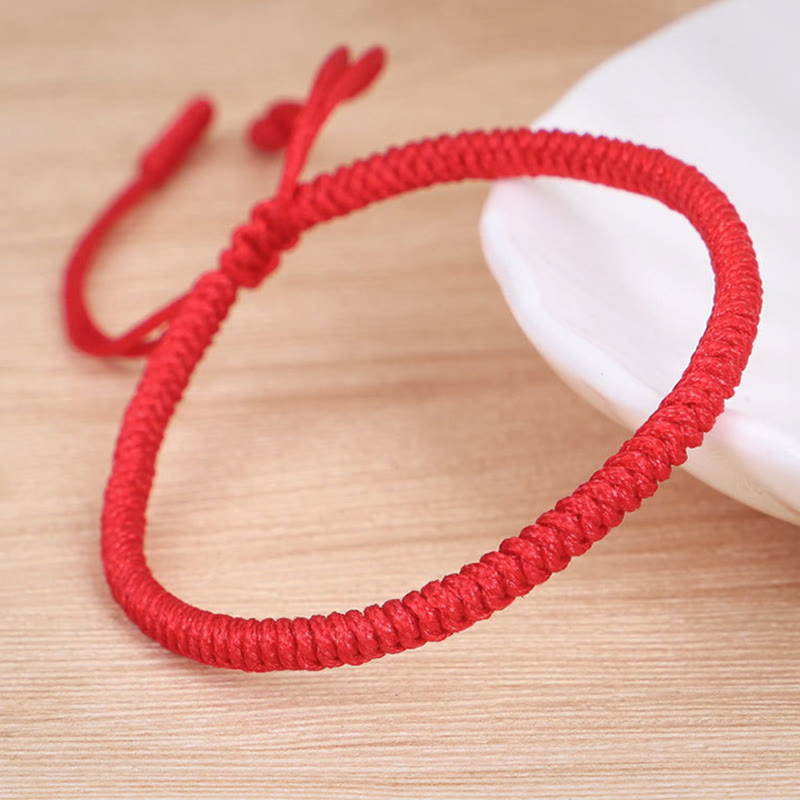 Tibetan 3Pcs King Kong Knot Protection Braided Bracelet