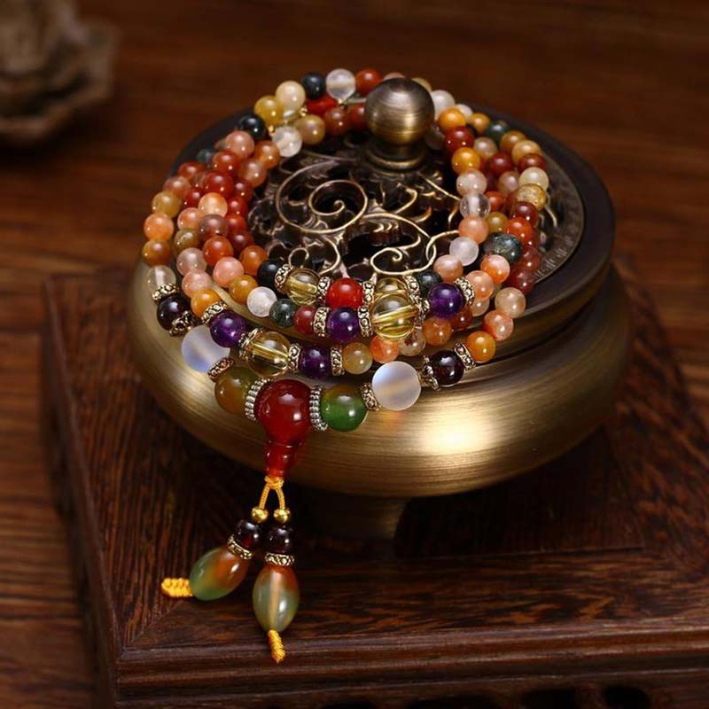 The 108 Quartz Mala Bracelet