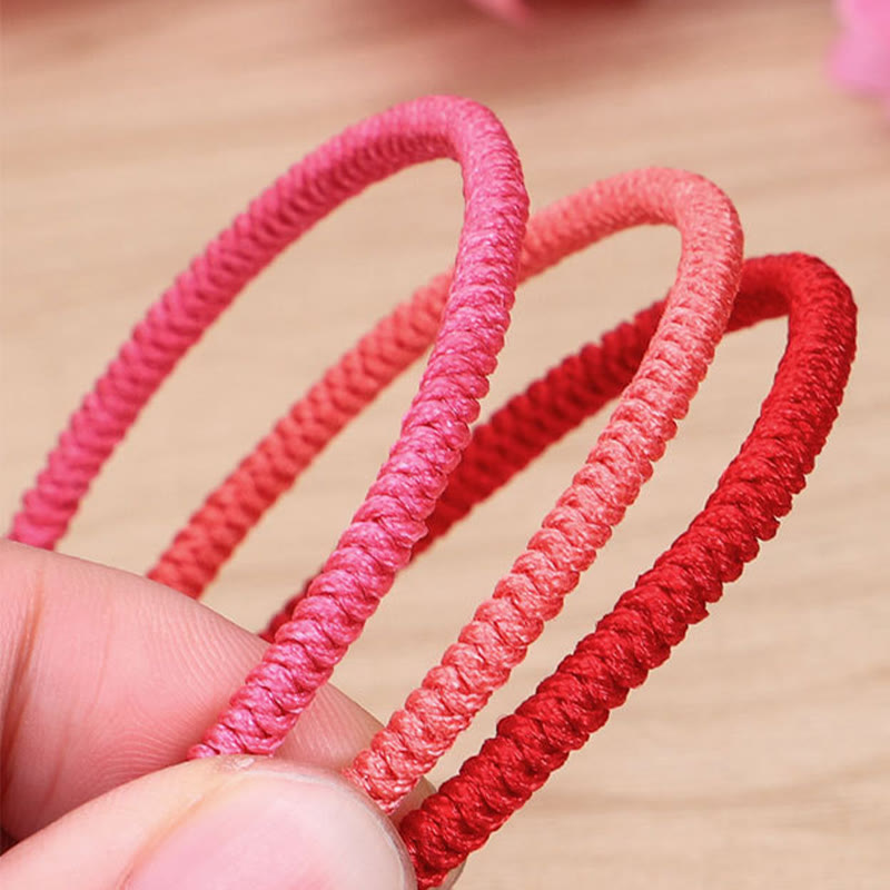 Tibetan 3Pcs King Kong Knot Protection Braided Bracelet