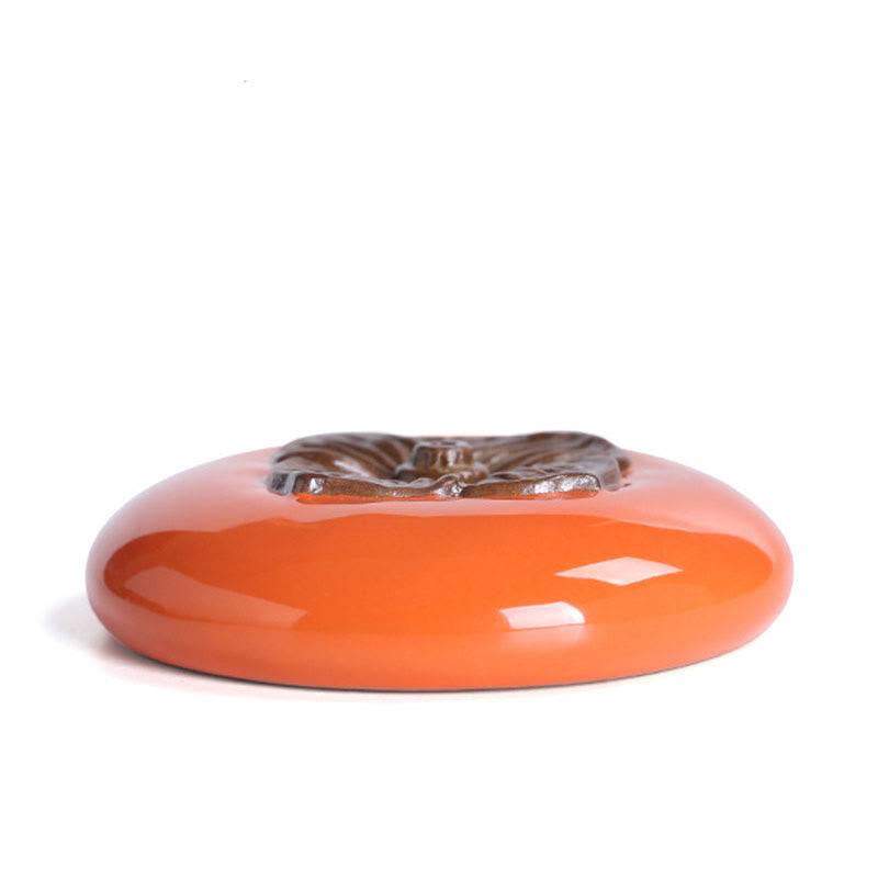 Persimmon Ceramic Meditation Incense Burner Incense Holders