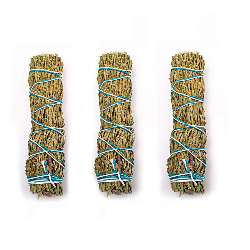 Smudge Stick for Home Cleansing Incense Meditation and Cedar Sticks Incense Wands Rituals