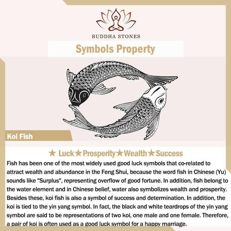 Tibetan Handmade Lotus Koi Fish Lucky Red String Bracelet