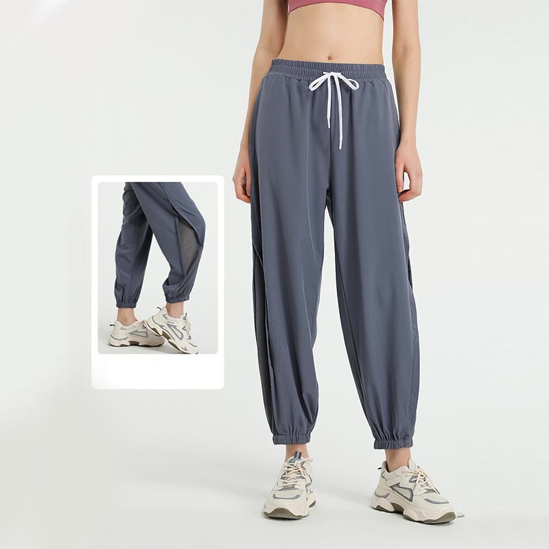 High Waist Loose Fitness Yoga Sports Track Pants With Pockets