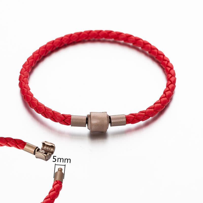 Vintage Leather Rope Luck Braid String Bracelet