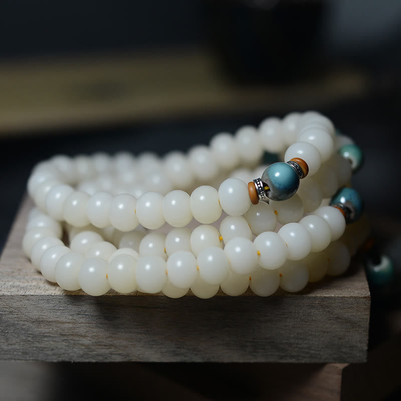 108 Mala Beads Bodhi Seed Keep Away Evil Spirits Calm Bracelet