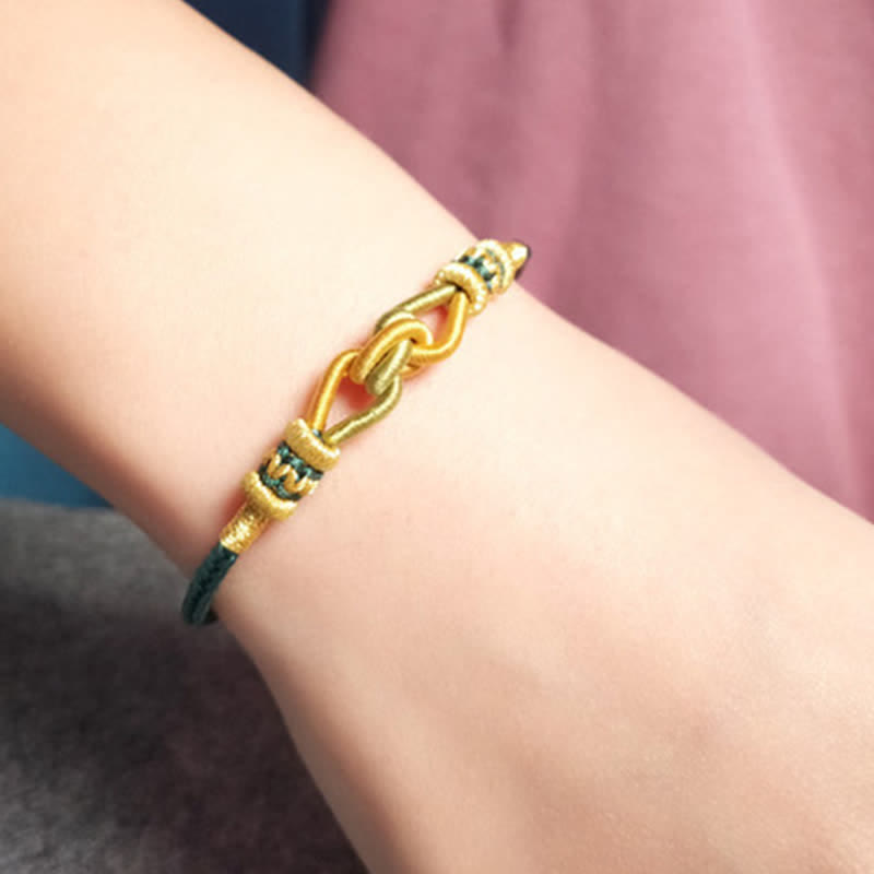 Handmade Knotting Faith Strength Braid String Bracelet