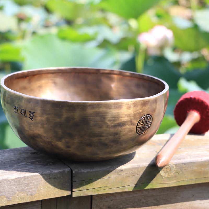 Lunar Rainbow Full Moon Singing Bowl Handcrafted for and Meditation Positive Energy Sound Bowl Set