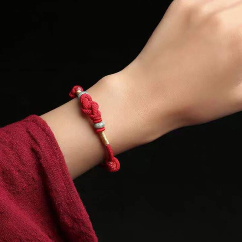 "May Harmony and Good Fortune Be With You" Bracelet Includes Gift Message Card