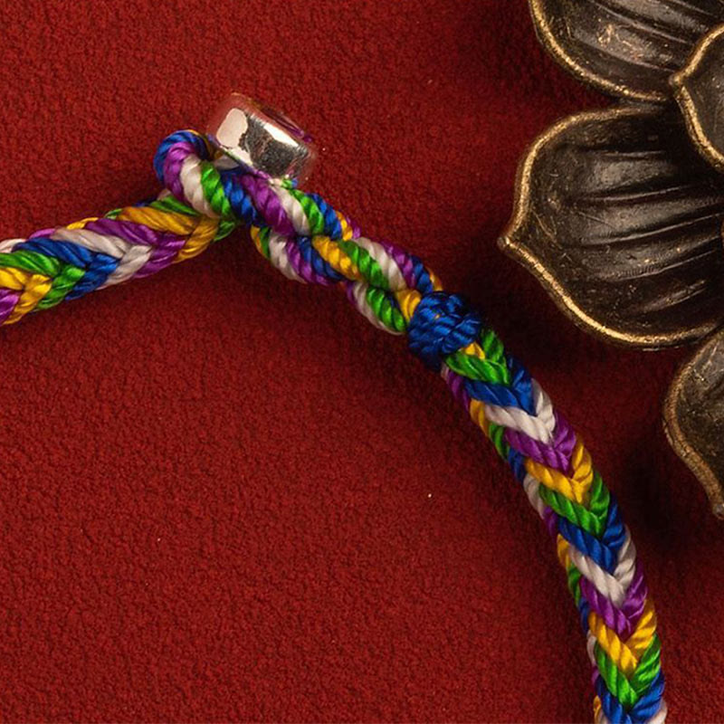 "May everything go your way" Lucky Multicolored Bracelet