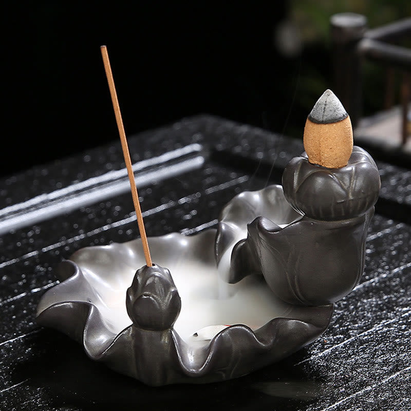 Koi Fish Lucky Incense Burner Decoration
