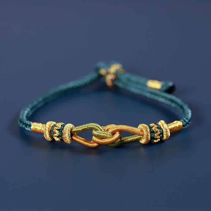 Handmade Knotting Faith Strength Braid String Bracelet