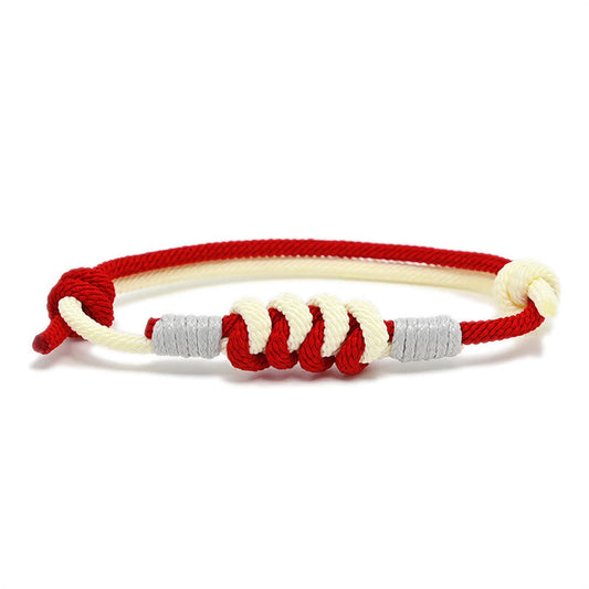 Simple Design King Kong Knot Strength Braid String Bracelet