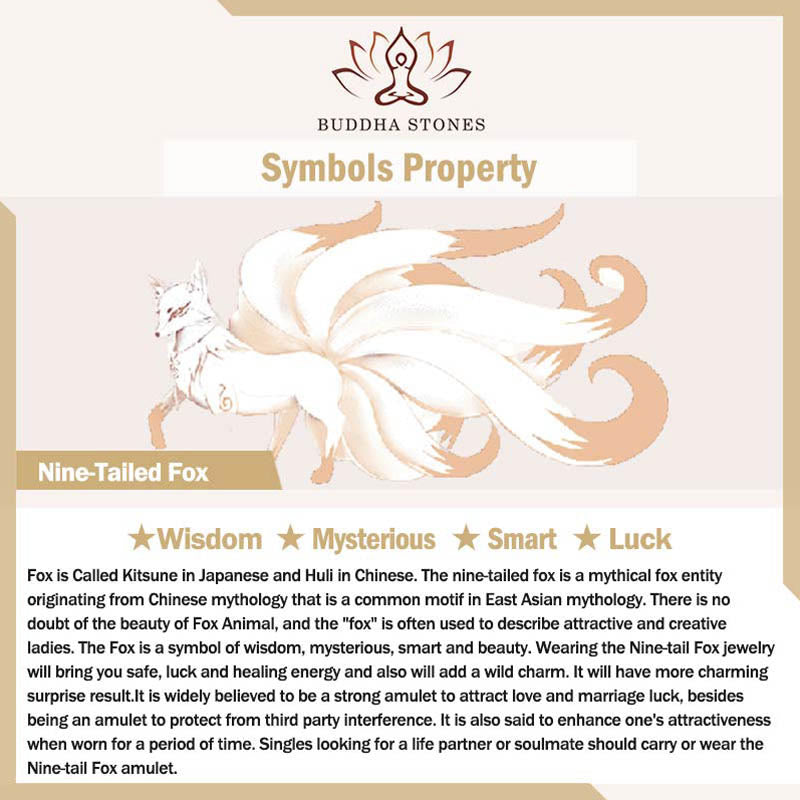 Nine Tailed Fox Liuli Crystal Meditation Incense Burner