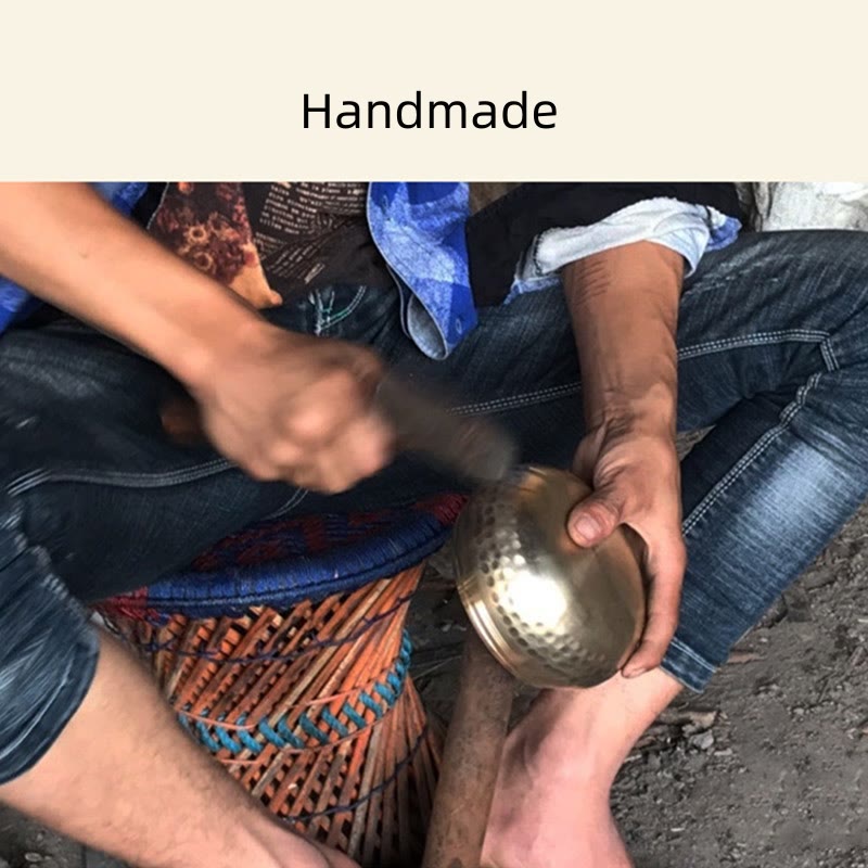 Tibetan Meditation Sound Bowl Handcrafted for and Mindfulness Singing Bowl Set