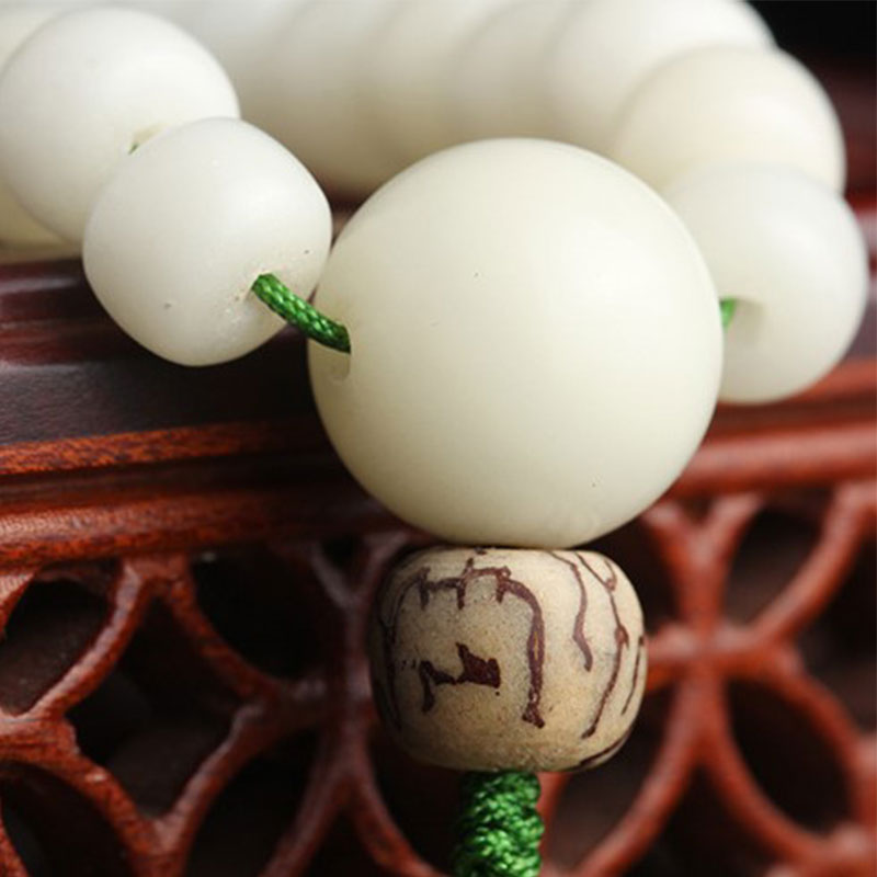 "Hoping for Serenity and Mindfulness" Bodhi Lotus Mala Includes Gift Message Card