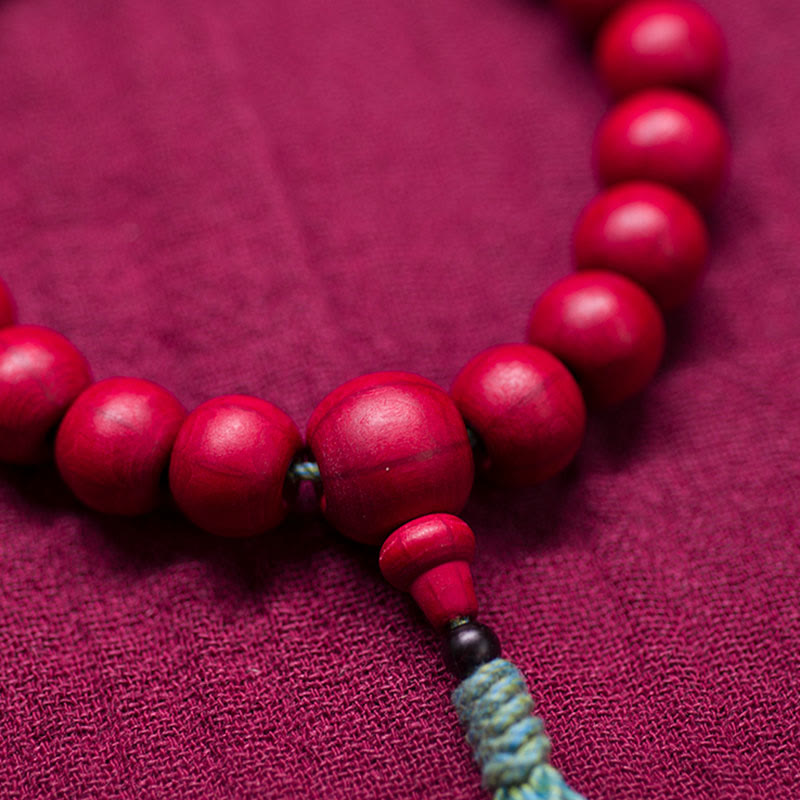 Abelia Biflora Wood Warding Off Evil Spirits Wrist Mala