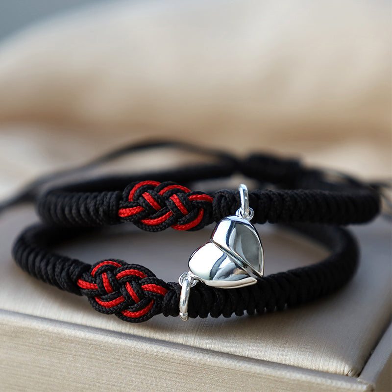 2Pcs Tibetan Luck Chinese Knot Protection String Bracelet