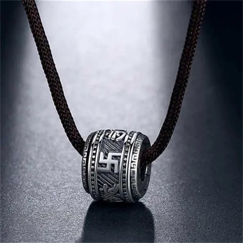 Tibet Om Mani Padme Hum Protection Necklace Pendant