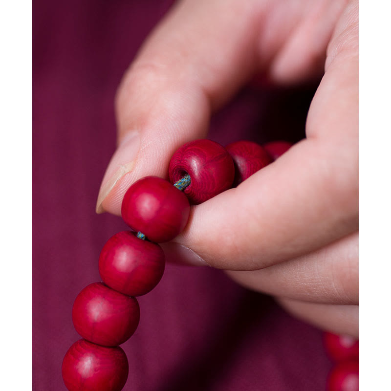 Abelia Biflora Wood Warding Off Evil Spirits Wrist Mala